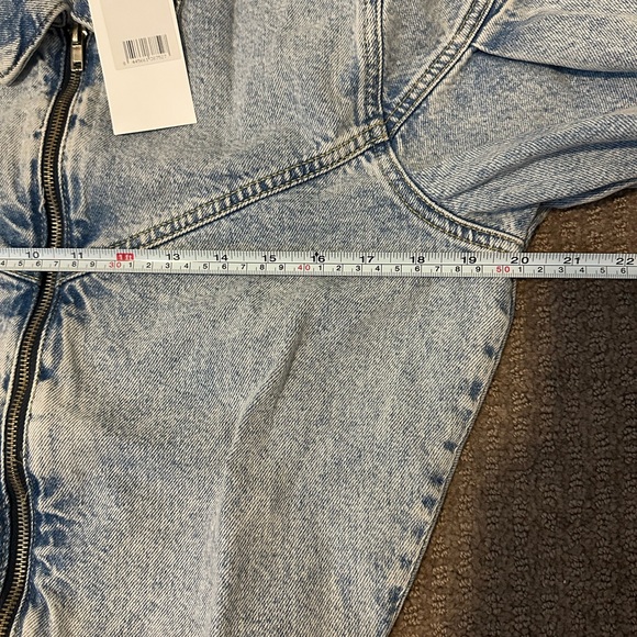 Mango Denim jumpsuit with zipper - Picture 9 of 10